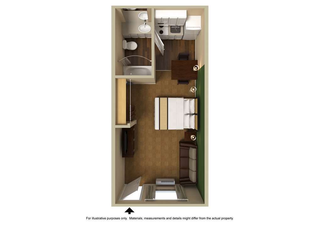 Economy Suites Dtc DEN Pokoj fotografie